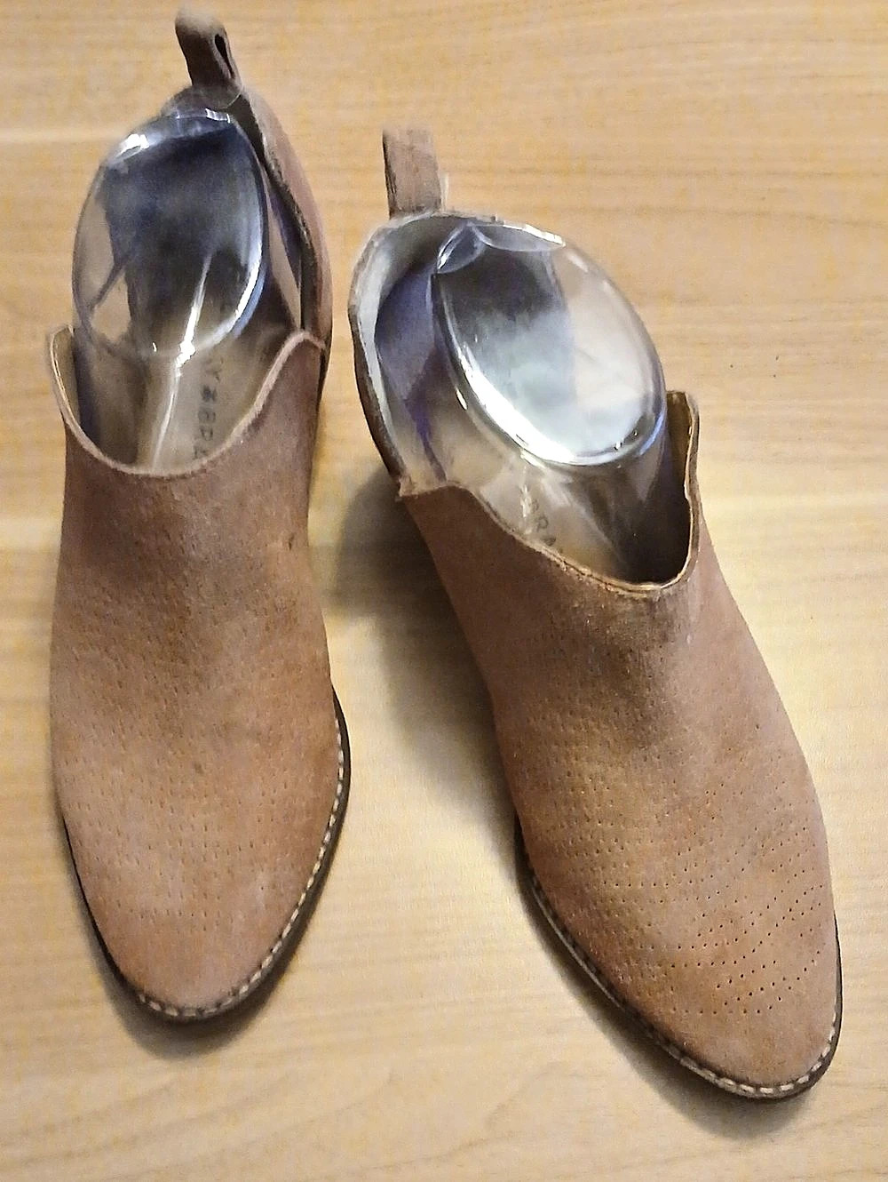 Lucky Brand "Basel" Bootie Dusty Pink Cutout Heels Size US 6M